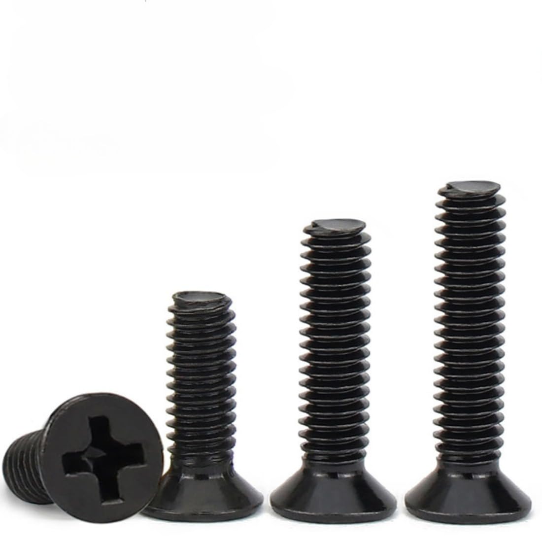 Amazon | 20本入 皿ネジ 六角穴付きボルト 皿ボルト 黒 M4 304